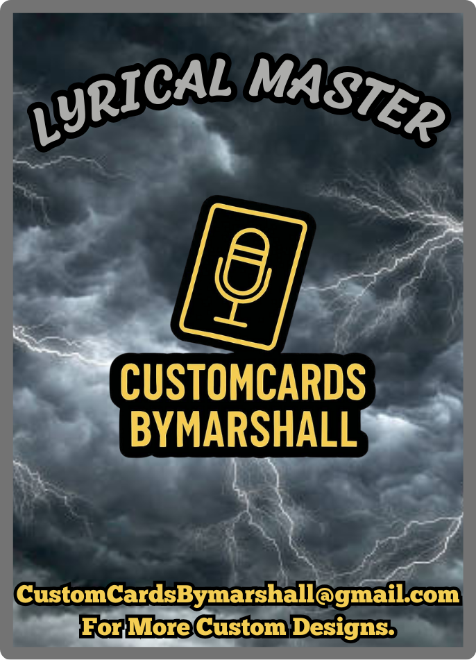 Lyrical Master Juice WRLD - Bottle Card
