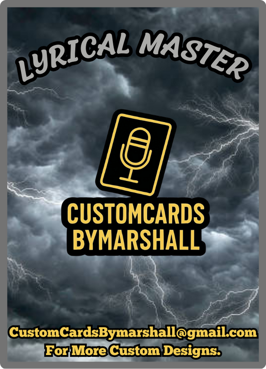Lyrical Master Juice WRLD - Bottle Card
